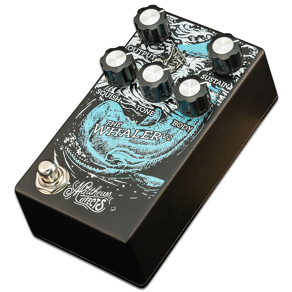 Matthews Effects The Whaler V2 Effektgerät E-Gitarre von Matthews Effects