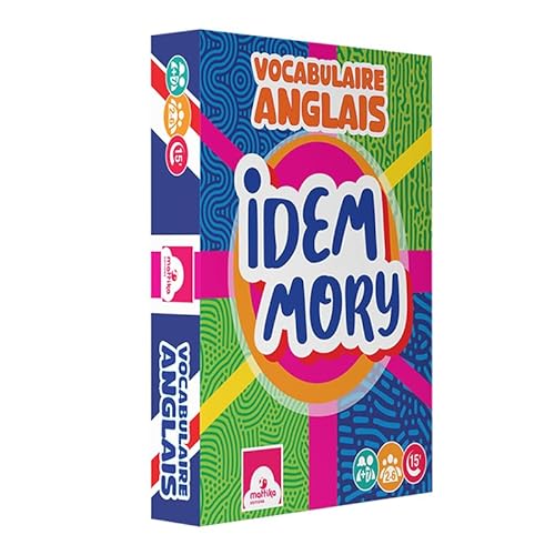 Mattika Editions – Idem Mory, englischer Wortschatz – Kartenspiel Mattika Editions – Idem Mory, englischer Wortschatz – Kartenspiel von Mattika