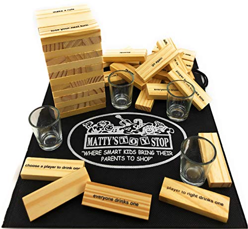 HomeWare Deluxe Drunken Tower The Grab A Piece Drinking Game with Exclusive Matty's Toy Stop Storage Bag HomeWare Deluxe Drunken Tower The Grab A Piece Drinking Game with Exclusive Matty's Toy Stop Storage Bag von Matty's Toy Stop