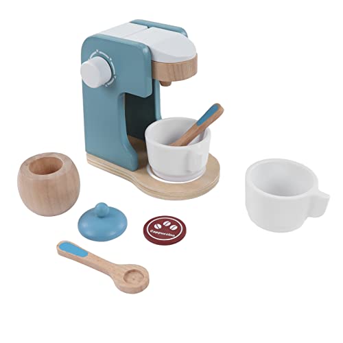 Holzkaffeemaschine Spielzeug Trep Play mit Reichem Accessoires Rollenspiele Küchenzubehör Starke Haltbare Glänzende Milde Farben Holzkaffeemaschine Spielzeug Trep Play mit Reichem Accessoires Rollenspiele Küchenzubehör Starke Haltbare Glänzende Milde Farben von Matybobe