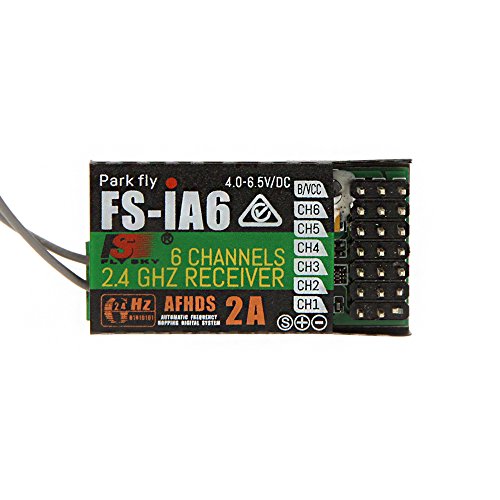 Matybobe 2.4G FS iA6 6 Kanal Fernsteuerungsempfänger mit Doppel Antenne Kompatibel Flysky i4 i6 i10 GT2E GT2F gt2g Sender von Matybobe