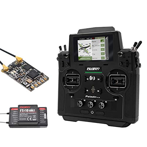Matybobe Paladin PL18 2.4G 18CH Funksender mit FS-FTr10 FTr16S Empfänger HVGA 3.5 Zoll TFT Touchscreen für RC FPV Renndrohne Flugzeug Hubschrauber Hubschrauber Multikopter Fahrzeug Modus 2 Matybobe Paladin PL18 2.4G 18CH Funksender mit FS-FTr10 FTr16S Empfänger HVGA 3.5 Zoll TFT Touchscreen für RC FPV Renndrohne Flugzeug Hubschrauber Hubschrauber Multikopter Fahrzeug Modus 2 von Matybobe