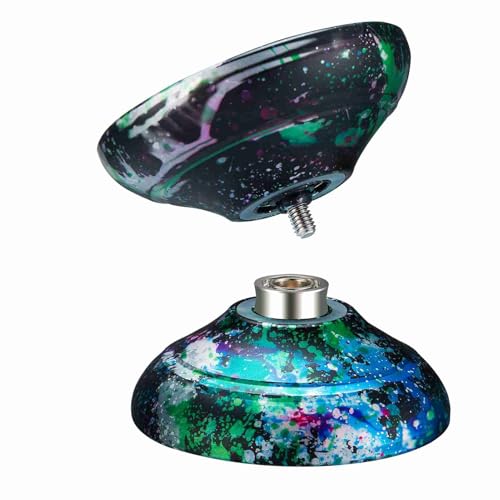Matybobe Y03 Professionelle Legierung Yoyo 8 Ball u mit Leichtem Yoyo für Jungen Anfänger (Lila) von Matybobe