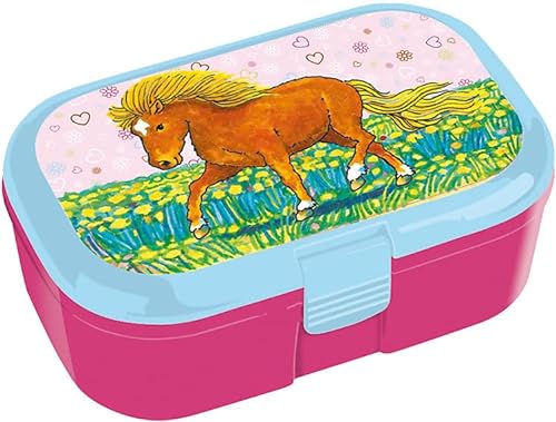 Lunchbox * Mein PONYPOF 2 * für Kinder von Lutz Mauder | 10665 | Perfekt für Pferde-Fans | Vesperdose Brotdose Brotzeit Schule Grundschule Einschulung von Mauder Verlag