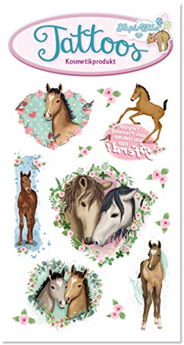 Tattoo-Set * Pferde * von Lutz Mauder | 44680 | Pferd Pony Tattoos Kindertattoo Kinder Geburtstag Mitgebsel von Lutz Mauder