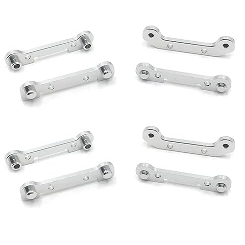 Mauedest 2 x Verstärkungssatz für den Schwenkarm vorne und hinten mit Metallwelle für 144001 124019 124018 Upgrade-Teile für RC Auto, D von Mauedest