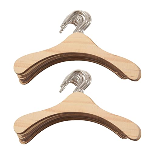Mauedest 20 Stück Kleiderbügel aus Holz für 1/4 Puppen von Bjd Mauedest 20 Stück Kleiderbügel aus Holz für 1/4 Puppen von Bjd von Mauedest