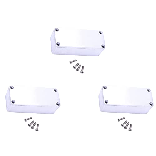 Mauedest 3 Stück Aluminium-Trittbox Effekte 1590A Stil Pedal Anlage für Gitarre Mauedest 3 Stück Aluminium-Trittbox Effekte 1590A Stil Pedal Anlage für Gitarre von Mauedest