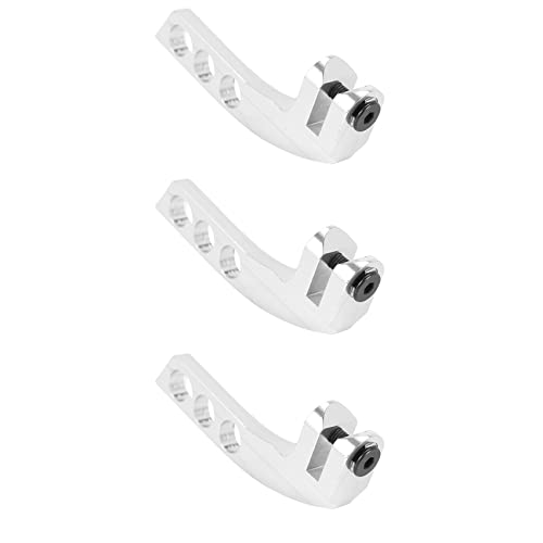 Mauedest 3 x Balance-Regler Gurt Sender 4 Löcher im Metall für Futaba Radiolink X9D RC, horizontal von Mauedest