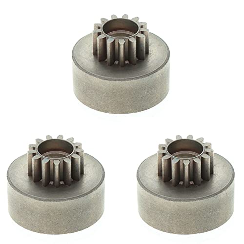 Mauedest 3X RC Auto Teil 13T Kupplung Glocke Ritzel Zahnrad Metall für 1:8 RC Auto Axial Redcat Hi Speed von Mauedest