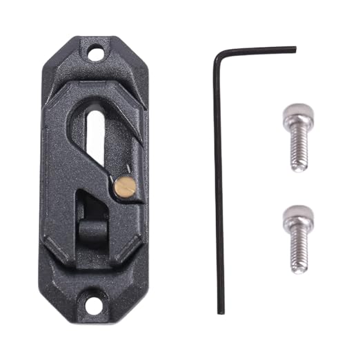 Mauedest Montageplatte für Windenkontrolle Rückholwerkzeug Haken Winde aus Metall geeignet für RC Axail Kettenauto SCX10 TRX4 Grau von Mauedest
