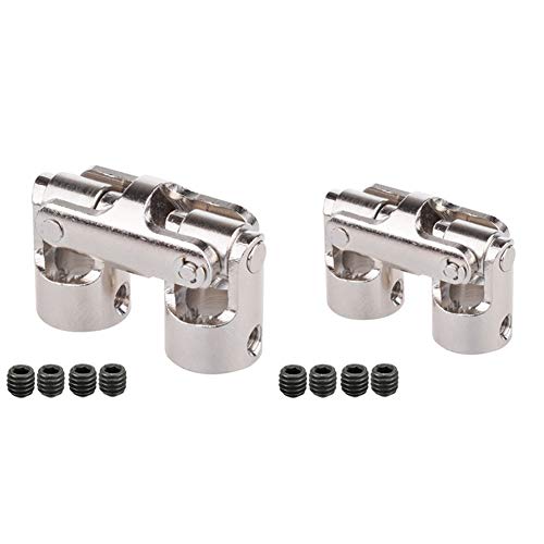 Mauedest Rc Doppelkardangelenk Kardangelenk Kardangelenk Kupplungen mit Schraube, 8 x 8 mm und 5 x 5 mm, 2 Stück Mauedest Rc Doppelkardangelenk Kardangelenk Kardangelenk Kupplungen mit Schraube, 8 x 8 mm und 5 x 5 mm, 2 Stück von Mauedest