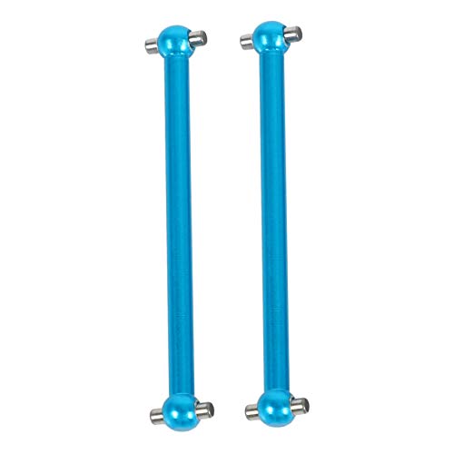 Mauedest Universal Antriebs Gelenk FÜR Toys A959 A969 A979 K929 RC 1:18 Modell Auto, 2 StÜCke, Aluminium Legierung, Blau von Mauedest