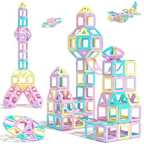 Magnetische Bausteine Kinderspielzeug 42 Teile STEM Magnetbausteine Bauspielzeug Magnet Spielzeug für Kleinkind und Kinder Montessori Lernspielzeug Geschenke für 3-8 Jungen und Mädchen Magnetische Bausteine Kinderspielzeug 42 Teile STEM Magnetbausteine Bauspielzeug Magnet Spielzeug für Kleinkind und Kinder Montessori Lernspielzeug Geschenke für 3-8 Jungen und Mädchen von Mauikay
