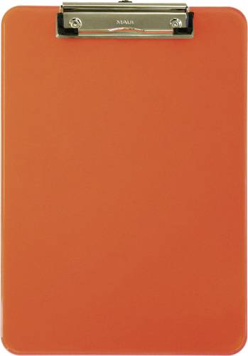 Maul Klemmbrett 2340641 Orange (transparent) (B x H x T) 226 x 318 x 15mm von Maul