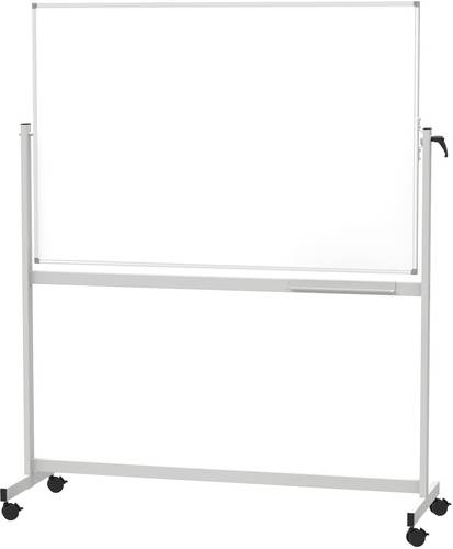 Maul Mobiles Whiteboard MAULstandard, Emaille (B x H) 150cm x 100cm Weiß emaillebeschichtet Drehbar von Maul