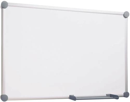 Maul Whiteboard 2000 MAULpro, Emaille (B x H) 120cm x 90cm Weiß emaillebeschichtet Inkl. Ablagescha von Maul