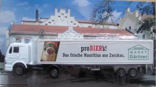 Mauritius Brauerei Nr.06 - Getränkemarkt Gärtner - MB 1320 - Sattelzug Oldie Mauritius Brauerei Nr.06 - Getränkemarkt Gärtner - MB 1320 - Sattelzug Oldie von Mauritius Brauerei