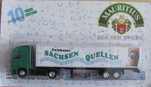 Mauritius Brauerei Nr.34 - Getränke Zschau & Zwickauer Sachsen Quellen - MB Actros - Sattelzug Mauritius Brauerei Nr.34 - Getränke Zschau & Zwickauer Sachsen Quellen - MB Actros - Sattelzug von Mauritius Brauerei