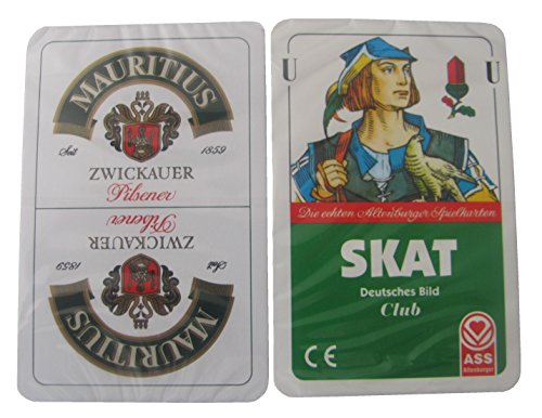 Mauritius Brauerei - Skatspiel - Deutsches Bild von Mauritius Brauerei