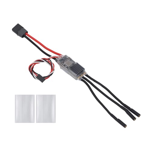 Mavaol Bürstenless ESC Electric Speed ​​Controller Hochleistung 32 -Bit -Prozessor 128 kHz PWM Frequenz RC bürstloser Motor ESC für Multi -Achsen -Drohnenmodellmodell Multi -Rotor von Mavaol