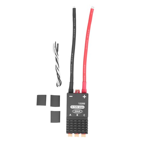 Mavaol Hubschrauber Electronic Speed Controller Hochleistungs 32-Bit-Prozessor für Modellflugzeuge Multi-Rotor-UAV DC18V-50,4 V 200A Mavaol Hubschrauber Electronic Speed Controller Hochleistungs 32-Bit-Prozessor für Modellflugzeuge Multi-Rotor-UAV DC18V-50,4 V 200A von Mavaol