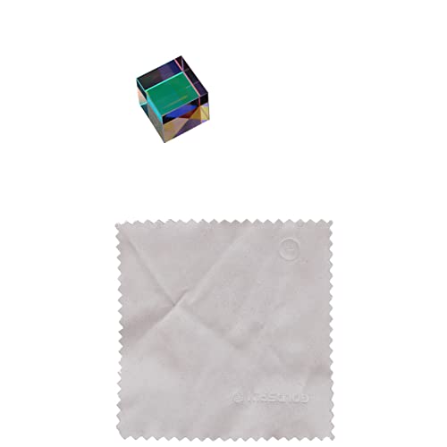 Mavaol Sechsseitiges helles Licht kombinieren Würfel Prisma Buntglas Prisma für den Unterricht (2.2 * 2.2 * 2.2cm) von Mavaol