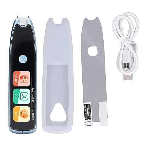 Translation Reader Pen Language Scanner Touchscreen Dictionary Device Learning Tool (Blue) von Mavaol