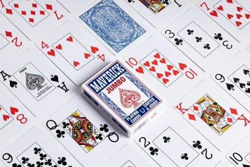 US Playing Card Company 1206 - Maverick Spielkarten (54 Karten) - Große Symbole von Maverick