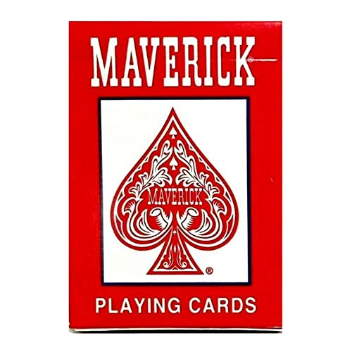 US Playing Card Company 1206 - Maverick Spielkarten (54 Karten) - Große Symbole von Maverick