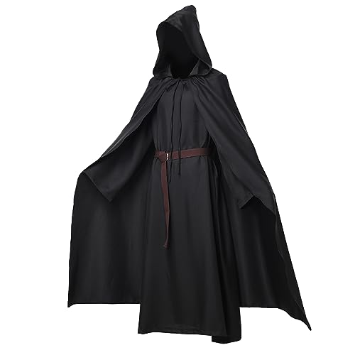 Pagan Tunika Cloak Friar Mittelalter Cosplay Kapuze Capes Kostüme Ritter Kostüm Pagan Tunika Cloak Friar Mittelalter Cosplay Kapuze Capes Kostüme Ritter Kostüm von Mavikim