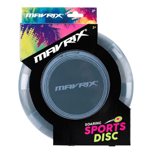 Mavrix | Fliegende Sportscheibe für Kinder und Erwachsene, Sportscheibe, fliegendes Outdoor-Gartenspielzeug, Flugspielzeug für Kinder, 25 cm Durchmesser Mavrix | Fliegende Sportscheibe für Kinder und Erwachsene, Sportscheibe, fliegendes Outdoor-Gartenspielzeug, Flugspielzeug für Kinder, 25 cm Durchmesser von Mavrix