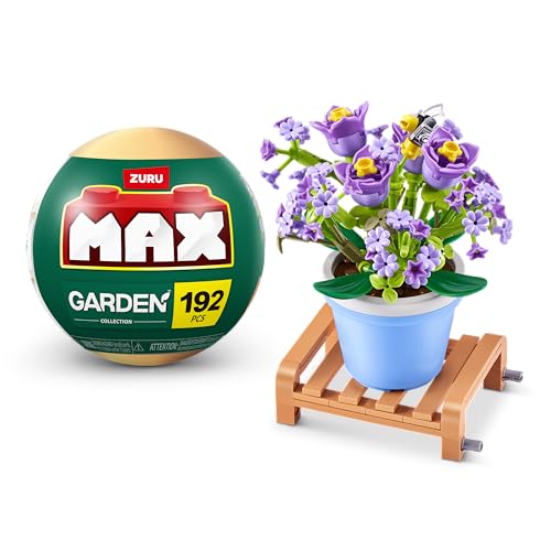 MAX Premium Garden Bausteine (bis zu 233 Teile, 6 zum Sammeln). Schleierkraut (Gypsophila Paniculata), 1 Kapsel von MAX