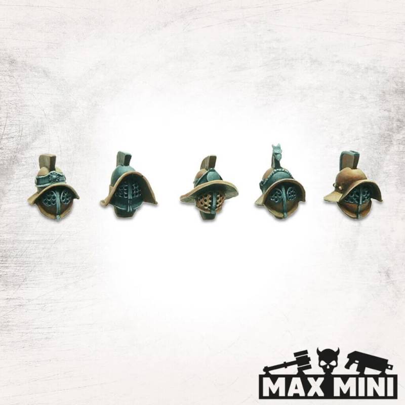 'Gladiator Helmets (10)' von Max Mini