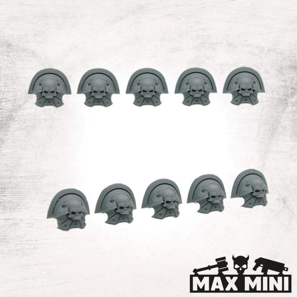 'Greyskull Shoulder Pads (10)' von Max Mini