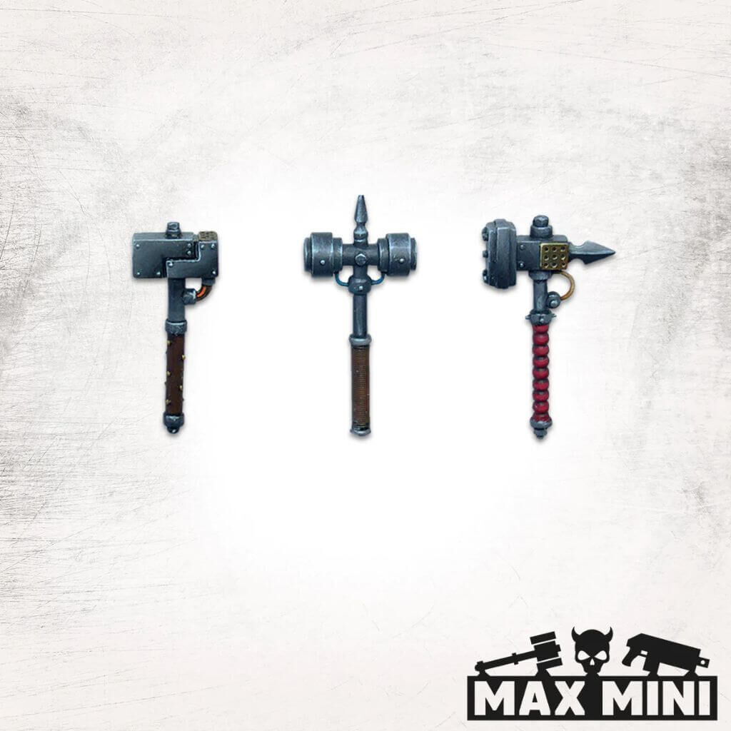 'Mechanical Hammers Mk2 (10)' von Max Mini