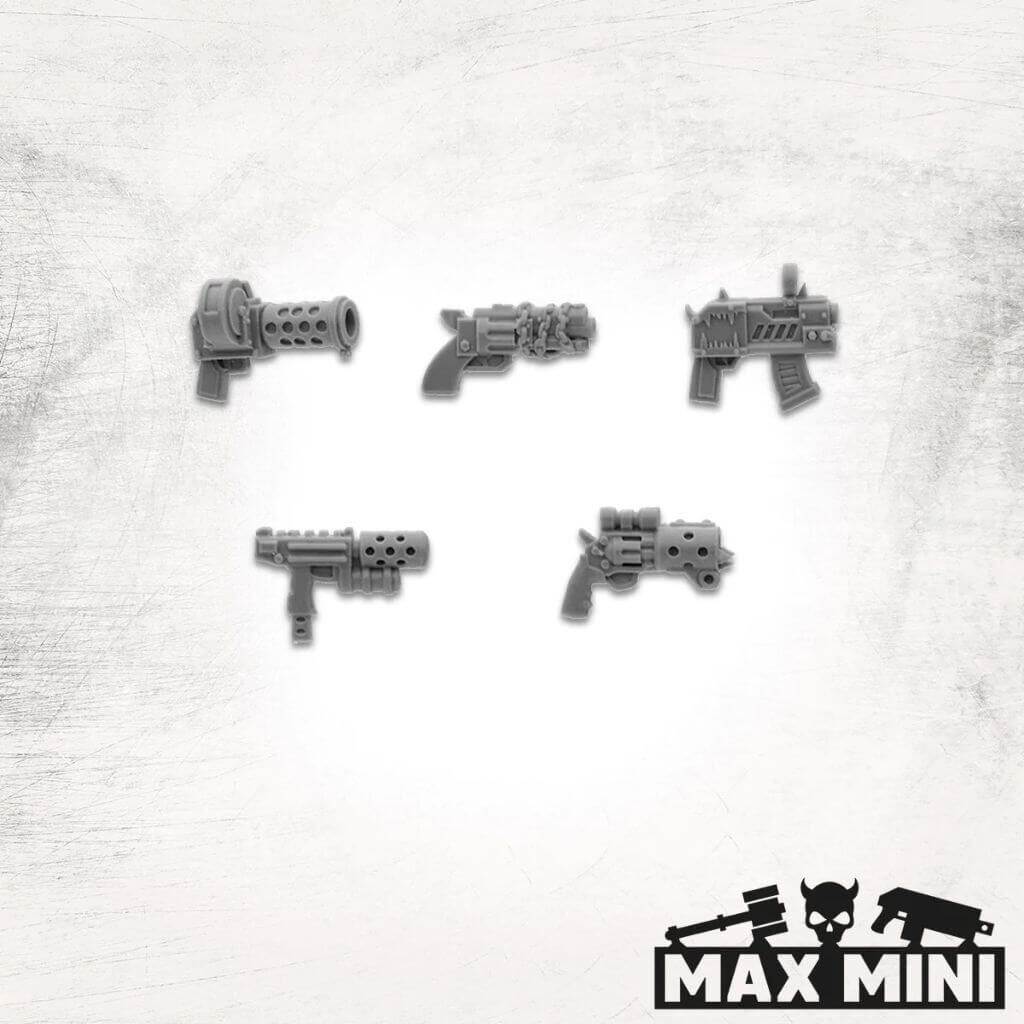 'Orc Pistols (10)' von Max Mini