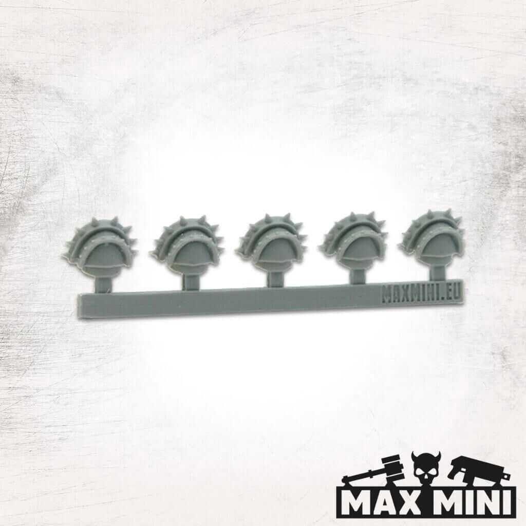 'Spiked shoulder pads (10)' von Max Mini