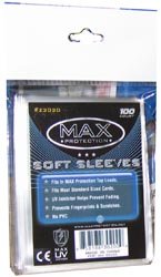 Max Protection Soft Sleeves Max Leerhüllen für Karten (100Stk.) von Max Protection