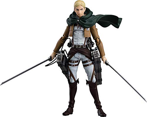 Max Factory Attack on Titan Figma Action Figure Erwin Smith 15 cm von Max factory