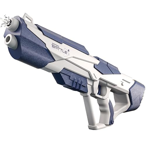Maxee Elektrische Wasserpistole, Wasserspritzpistole für Erwachsene und Kinder mit Großer Reichweite 30-40 Fuß Water Gun mit Saugfunktion für Outdoor Sommer Strand Schwimmbad Party von Maxee