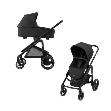 MAXI COSI Kombikinderwagen Plaza Plus Essential Black von Maxi Cosi