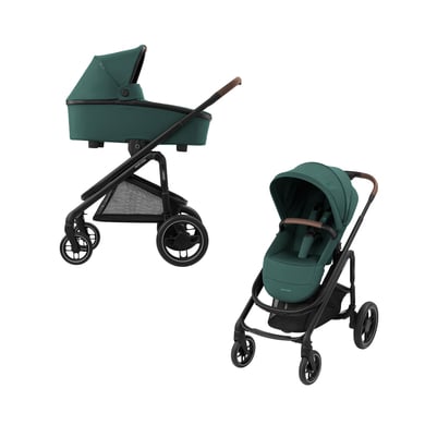 MAXI COSI Kombikinderwagen Plaza Plus Essential Green von Maxi Cosi