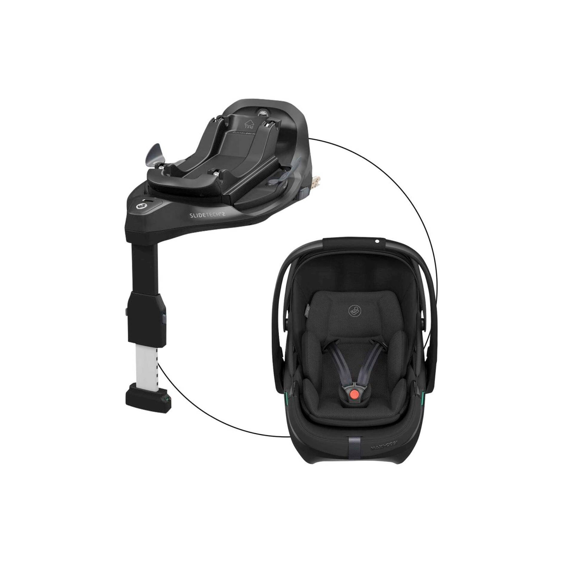 Maxi-Cosi Babyschale Coral Slide Pro inkl. Isofix-Basis Maxi-Cosi Babyschale Coral Slide Pro inkl. Isofix-Basis von Maxi-Cosi