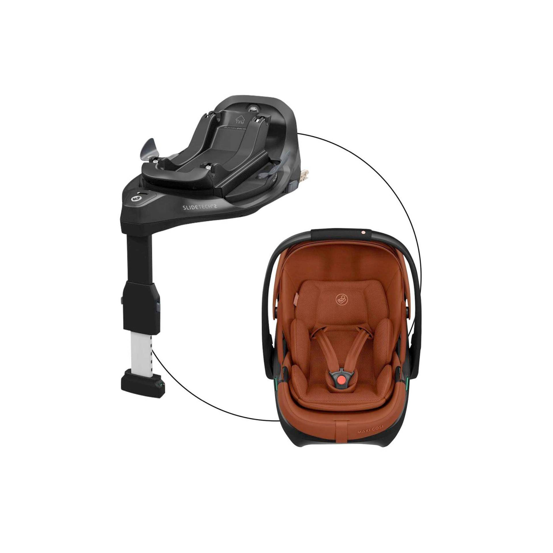 Maxi-Cosi Babyschale Coral Slide Pro inkl. Isofix-Basis Maxi-Cosi Babyschale Coral Slide Pro inkl. Isofix-Basis von Maxi-Cosi