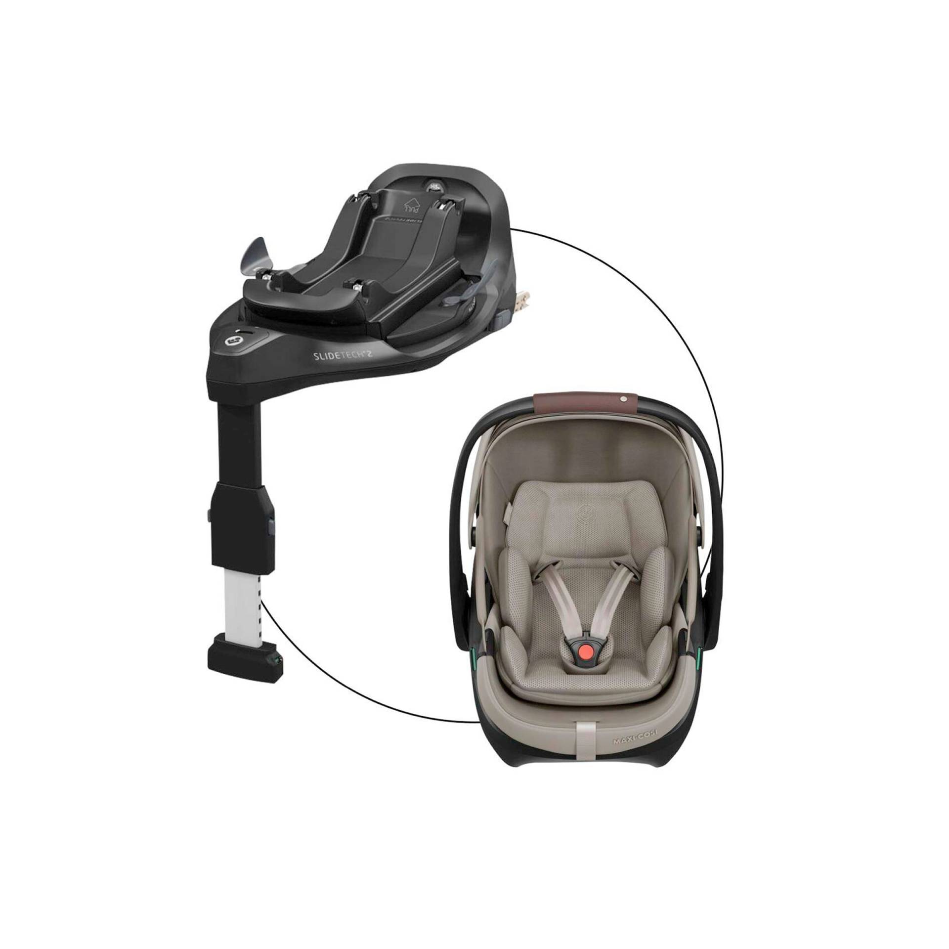 Maxi-Cosi Babyschale Coral Slide Pro inkl. Isofix-Basis Maxi-Cosi Babyschale Coral Slide Pro inkl. Isofix-Basis von Maxi-Cosi