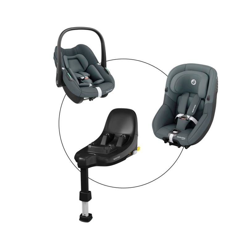 Maxi-Cosi Babyschale Pebble S inkl. Kindersitz Pearl S und Isofix-Basis FamilyFix S Maxi-Cosi Babyschale Pebble S inkl. Kindersitz Pearl S und Isofix-Basis FamilyFix S von Maxi-Cosi