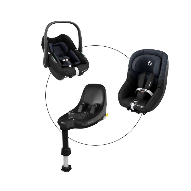 Maxi-Cosi Babyschale Pebble S inkl. Kindersitz Pearl S und Isofix-Basis FamilyFix S Maxi-Cosi Babyschale Pebble S inkl. Kindersitz Pearl S und Isofix-Basis FamilyFix S von Maxi-Cosi