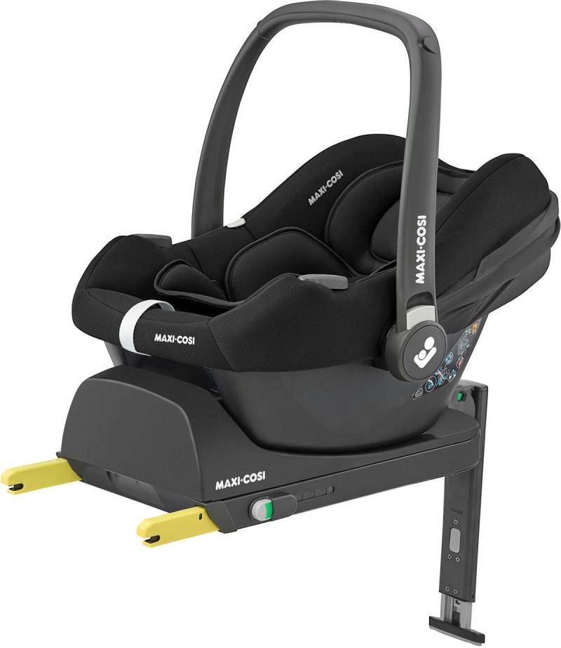 Maxi-Cosi CabrioFix i-Size Babyschale inkl. CabrioFix i-Size Basis, Essential Black von Maxi-Cosi