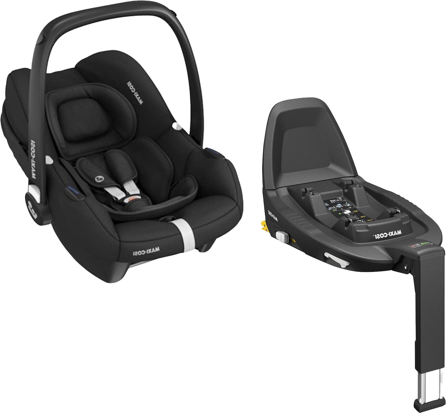 Maxi-Cosi Cabriofix I-Size Babyschale inkl. FamilyFix 3 Basis, Essential Black Maxi-Cosi Cabriofix I-Size Babyschale inkl. FamilyFix 3 Basis, Essential Black von Maxi-Cosi
